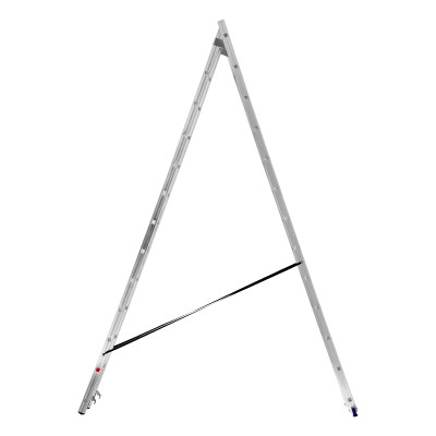 Лестница, 2 х 13 ступеней, алюминиевая, двухсекционная, Сибртех Лестница, 2 х 13 ступеней, алюминиевая, двухсекционная, Сибртех