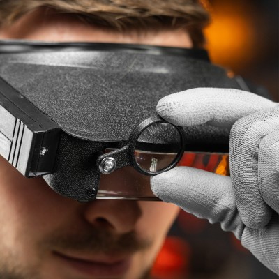 Лупа с дополнительными линзами, с подсветкой, для закрепления на голове Sparta Лупа с дополнительными линзами, с подсветкой, для закрепления на голове Sparta