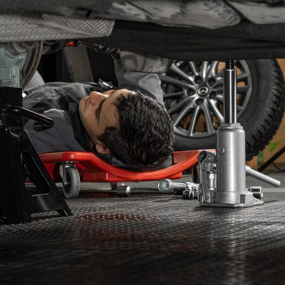 Домкрат гидравлический бутылочный, 3 т, h подъема 178-343 мм Matrix Домкрат гидравлический бутылочный, 3 т, h подъема 178-343 мм Matrix