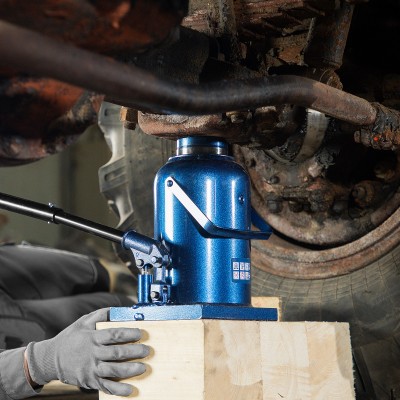 Домкрат гидравлический бутылочный, 50 т, h подъема 280-450 мм Stels Домкрат гидравлический бутылочный, 50 т, h подъема 280-450 мм Stels