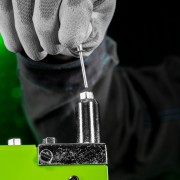 Заклепочник 270 мм, переставной 0-90 град, заклепки 2.4-3.2-4.0-4.8 мм Сибртех