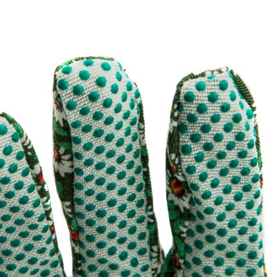 Перчатки садовые х/б ткань с ПВХ точкой, манжет, S Palisad Перчатки садовые х/б ткань с ПВХ точкой, манжет, S Palisad