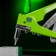 Заклепочник 270 мм, переставной 0-90 град, заклепки 2.4-3.2-4.0-4.8 мм Сибртех