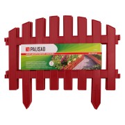 Забор декоративный "Винтаж", 28 х 300 см, терракот, Palisad