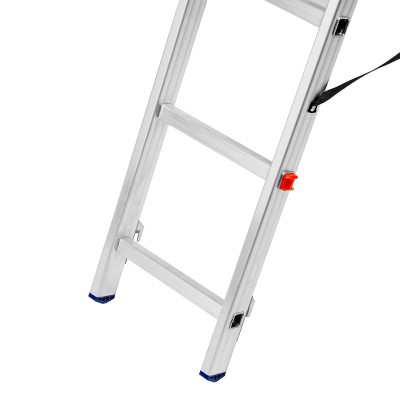 Лестница, 2 х 13 ступеней, алюминиевая, двухсекционная, Сибртех Лестница, 2 х 13 ступеней, алюминиевая, двухсекционная, Сибртех