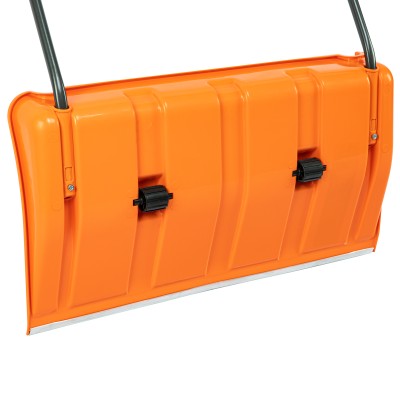 Движок для уборки снега пластиковый, 795х435х1280 мм, стальная рукоятка, усиленный Сибртех Движок для уборки снега пластиковый, 795х435х1280 мм, стальная рукоятка, усиленный Сибртех