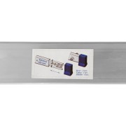 Лестница, 2 х 13 ступеней, алюминиевая, двухсекционная, Сибртех