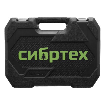 Набор инструментов, 1/2", 1/4", пластиковый кейс 89 предметов Сибртех Набор инструментов, 1/2", 1/4", пластиковый кейс 89 предметов Сибртех