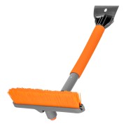 Щетка-сметка для снега со скребком, поворотная голова, 510 мм Stels