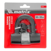 Замок навесной всепогодный 100 х 100 мм Matrix