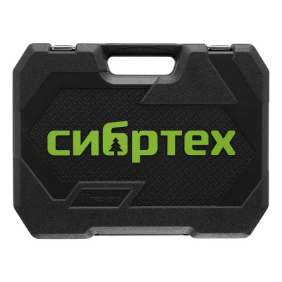 Набор инструментов, 1/2", 1/4", пластиковый кейс 89 предметов Сибртех Набор инструментов, 1/2", 1/4", пластиковый кейс 89 предметов Сибртех