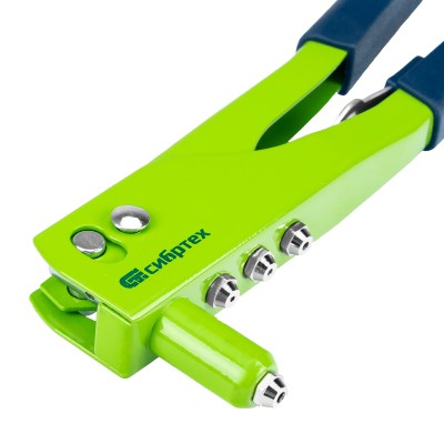 Заклепочник 260 мм, заклепки 2.4-3.2-4.0-4.8 мм Сибртех Заклепочник 260 мм, заклепки 2.4-3.2-4.0-4.8 мм Сибртех