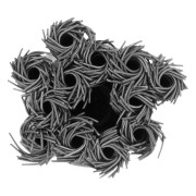 Щетка для дрели, 30 мм, "чашка" со шпилькой, крученая металлическая проволока Matrix