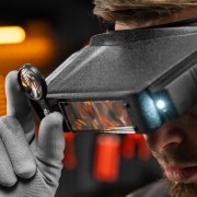 Лупа с дополнительными линзами, с подсветкой, для закрепления на голове Sparta