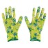 Перчатки садовые из полиэстера с нитрильным обливом, зеленые, L Palisad Перчатки садовые из полиэстера с нитрильным обливом, зеленые, L Palisad