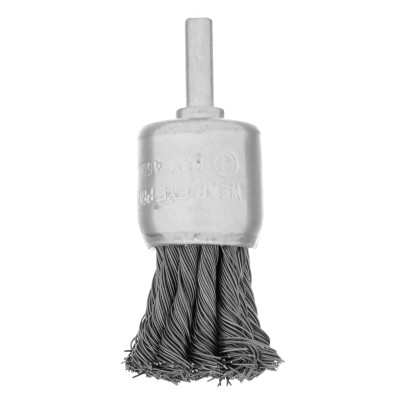 Щетка для дрели, 30 мм, "чашка" со шпилькой, крученая металлическая проволока Matrix Щетка для дрели, 30 мм, "чашка" со шпилькой, крученая металлическая проволока Matrix