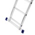 Лестница, 2 х 13 ступеней, алюминиевая, двухсекционная, Сибртех Лестница, 2 х 13 ступеней, алюминиевая, двухсекционная, Сибртех