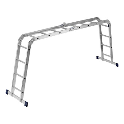 Лестница шарнирная алюминиевая, 4 х 4 ступени, Сибртех Лестница шарнирная алюминиевая, 4 х 4 ступени, Сибртех