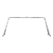 Лестница шарнирная алюминиевая, 4 х 5 ступеней, Сибртех