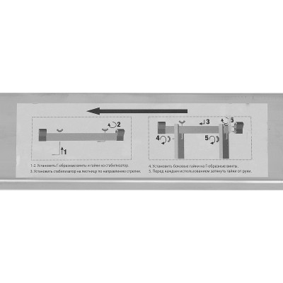 Лестница шарнирная алюминиевая, 4 х 5 ступеней, Сибртех Лестница шарнирная алюминиевая, 4 х 5 ступеней, Сибртех