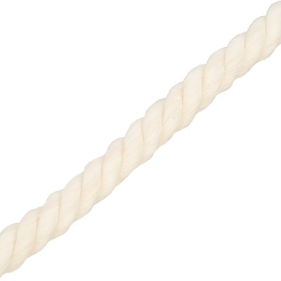 Веревка х/б, D 10 мм, L 11 м, крученая, 211 кгс Сибртех Веревка х/б, D 10 мм, L 11 м, крученая, 211 кгс Сибртех