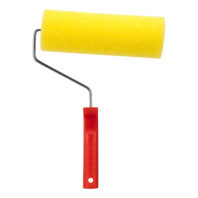 Валик "Структурный" поролоновый с ручкой, "гладкий", 230 мм, D 80 мм, D ручки 6 мм MTX Валик "Структурный" поролоновый с ручкой, "гладкий", 230 мм, D 80 мм, D ручки 6 мм MTX