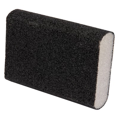Губка для шлифования, 100 х 70 х 25 мм, овал, Средняя жесткость, P 60 Сибртех Губка для шлифования, 100 х 70 х 25 мм, овал, Средняя жесткость, P 60 Сибртех