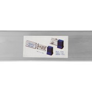 Лестница, 2 х 12 ступеней, алюминиевая, двухсекционная, Сибртех