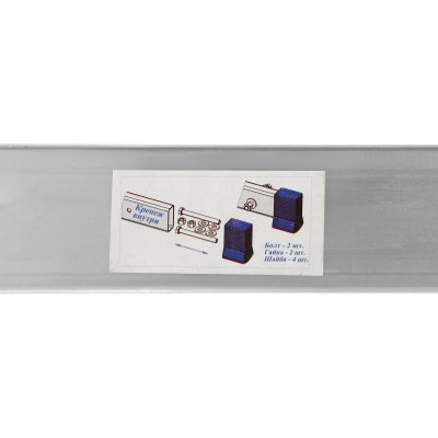 Лестница, 2 х 12 ступеней, алюминиевая, двухсекционная, Сибртех Лестница, 2 х 12 ступеней, алюминиевая, двухсекционная, Сибртех