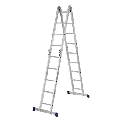 Лестница шарнирная алюминиевая, 4 х 5 ступеней, Сибртех Лестница шарнирная алюминиевая, 4 х 5 ступеней, Сибртех