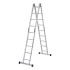 Лестница шарнирная алюминиевая, 4 х 5 ступеней, Сибртех Лестница шарнирная алюминиевая, 4 х 5 ступеней, Сибртех