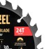 Пильный диск по дереву ф190 х 30 мм, 24 зубьев Denzel Пильный диск по дереву ф190 х 30 мм, 24 зубьев Denzel