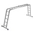 Лестница шарнирная алюминиевая, 4 х 5 ступеней, Сибртех Лестница шарнирная алюминиевая, 4 х 5 ступеней, Сибртех
