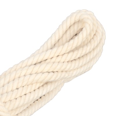 Веревка х/б, D 10 мм, L 11 м, крученая, 211 кгс Сибртех Веревка х/б, D 10 мм, L 11 м, крученая, 211 кгс Сибртех