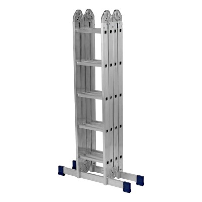 Лестница шарнирная алюминиевая, 4 х 5 ступеней, Сибртех Лестница шарнирная алюминиевая, 4 х 5 ступеней, Сибртех