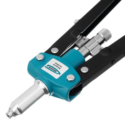 Заклепочник двуручный 420 мм, двухкомпонентные рукоятки, для заклепок 2.4-3.2-4.0-4.8 Gross Заклепочник двуручный 420 мм, двухкомпонентные рукоятки, для заклепок 2.4-3.2-4.0-4.8 Gross