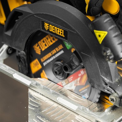 Пильный диск по алюминию ф160 х 20 мм, 54 зубьев Denzel Пильный диск по алюминию ф160 х 20 мм, 54 зубьев Denzel