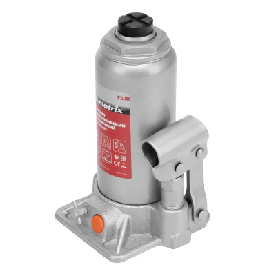 Домкрат гидравлический бутылочный, 5 т, h подъема 197-382 мм, в пластиковом кейсе Matrix Домкрат гидравлический бутылочный, 5 т, h подъема 197-382 мм, в пластиковом кейсе Matrix