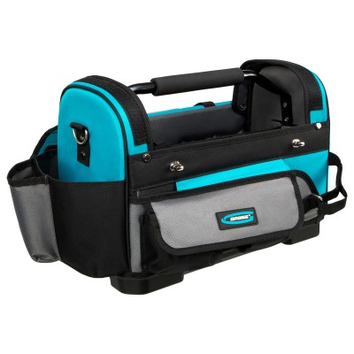 Переноска для инструмента, 400х225х300мм, пластиковое дно, наплечный ремень Gross Переноска для инструмента, 400х225х300мм, пластиковое дно, наплечный ремень Gross