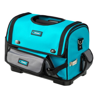 Переноска для инструмента, 400х225х300мм, пластиковое дно, наплечный ремень Gross Переноска для инструмента, 400х225х300мм, пластиковое дно, наплечный ремень Gross