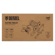 Каретка электрическая для тельфера Т-1000,1 т, 540 Вт Denzel
