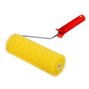 Валик "Структурный" поролоновый с ручкой, "горошек", 230 мм, D 80 мм, D ручки 6 мм MTX