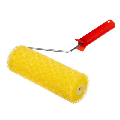 Валик "Структурный" поролоновый с ручкой, "горошек", 230 мм, D 80 мм, D ручки 6 мм MTX Валик "Структурный" поролоновый с ручкой, "горошек", 230 мм, D 80 мм, D ручки 6 мм MTX