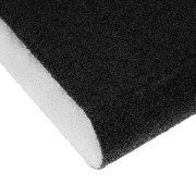 Губка для шлифования, 100 х 70 х 25 мм, овал, Средняя жесткость, P 100 Сибртех