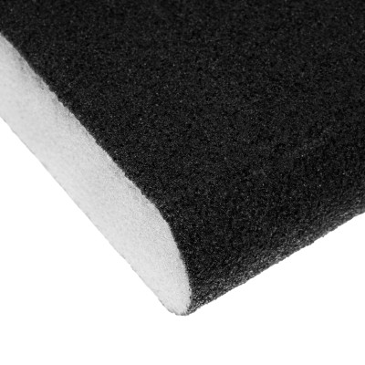 Губка для шлифования, 100 х 70 х 25 мм, овал, Средняя жесткость, P 100 Сибртех Губка для шлифования, 100 х 70 х 25 мм, овал, Средняя жесткость, P 100 Сибртех