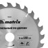 Пильный диск по дереву, 250 х 32 мм, 24 зуба Matrix Professional Пильный диск по дереву, 250 х 32 мм, 24 зуба Matrix Professional