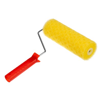 Валик "Структурный" поролоновый с ручкой, "горошек", 230 мм, D 80 мм, D ручки 6 мм MTX Валик "Структурный" поролоновый с ручкой, "горошек", 230 мм, D 80 мм, D ручки 6 мм MTX