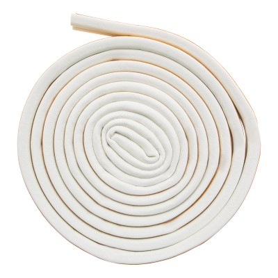 Уплотнитель резиновый, 6 м, профиль "D", белый Сибртех Уплотнитель резиновый, 6 м, профиль "D", белый Сибртех