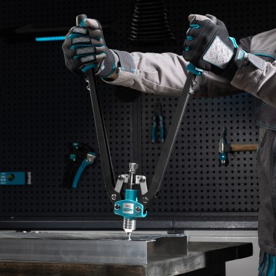 Заклепочник двуручный усиленный 520 мм, удлин.рукоятки, для заклепок 3.2-4.0-4.8-6-6,4 Gross Заклепочник двуручный усиленный 520 мм, удлин.рукоятки, для заклепок 3.2-4.0-4.8-6-6,4 Gross