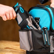 Переноска для инструмента, 400х225х300мм, пластиковое дно, наплечный ремень Gross